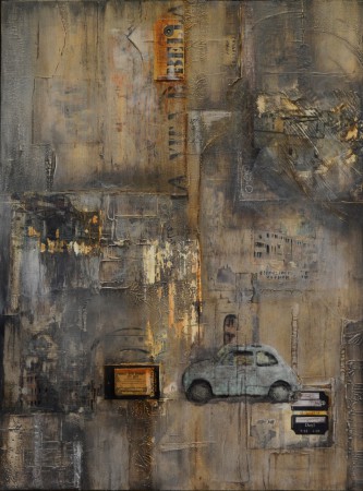 La vita è bella | Mix Media | 60 x 80